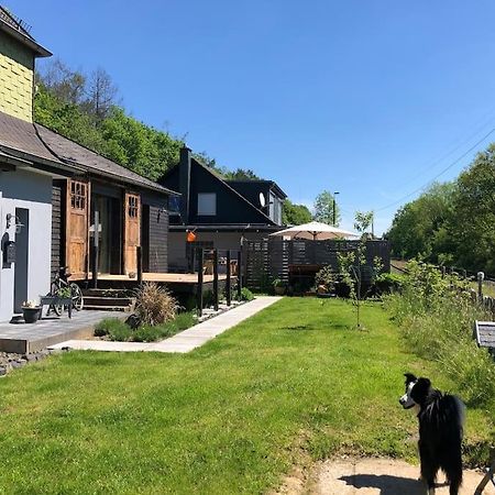 Lokschuppen Im Alten Bahnhof Industrial Style Moschheim 外观 照片